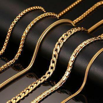 AJW Gold Link Chains