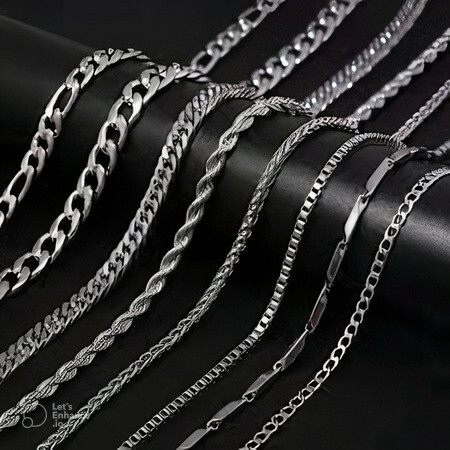 AJW Silver Link Chains