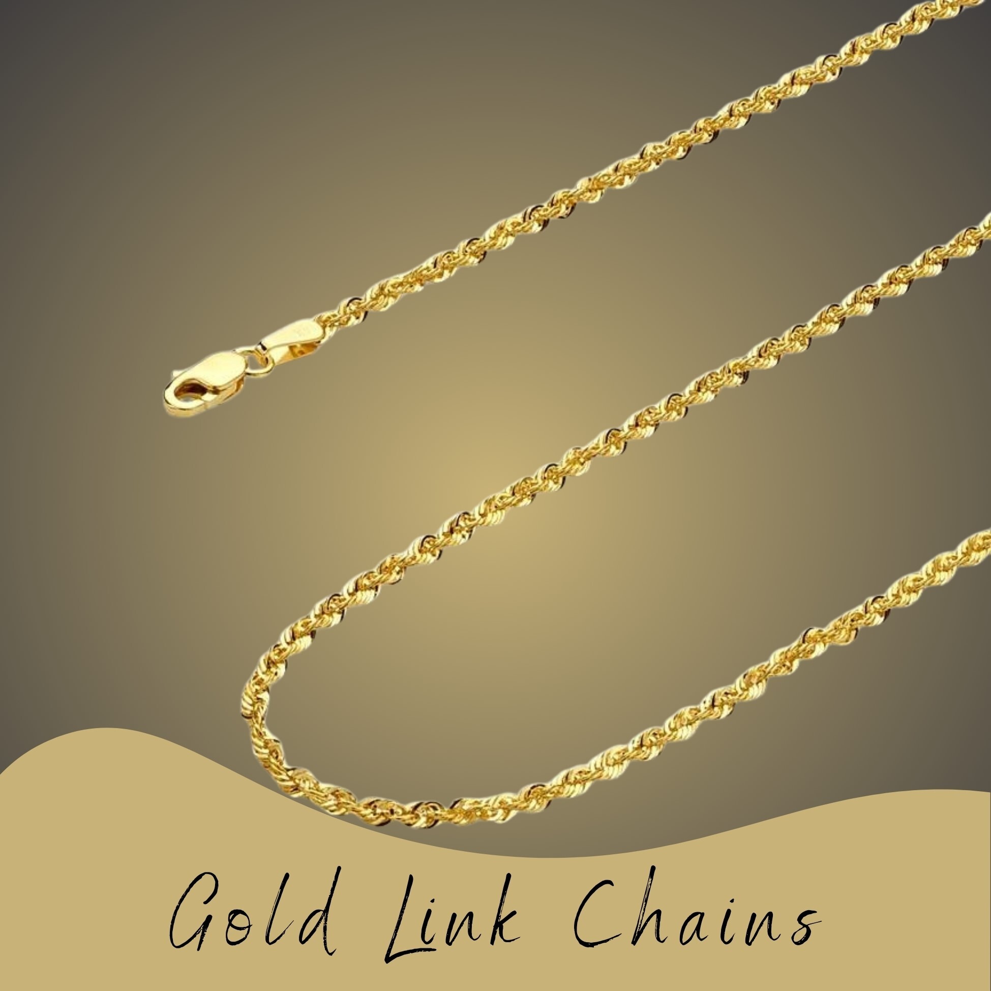 Gold 'N Gems - Gold Link Chains