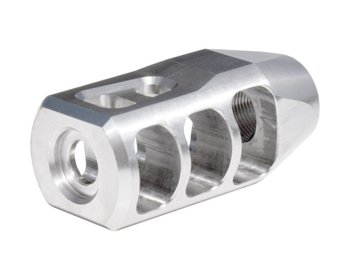 11/16”x24 Shark Muzzle Brake for .450 Bushmaster Stainless Steel [MZ-18-07-SS