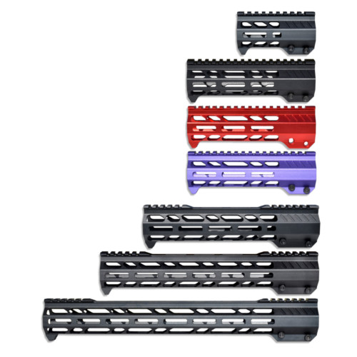 M-LOK MMARH series Free Float Handguard with Integrated Hand Stop for 223/5.56 - Choose Length