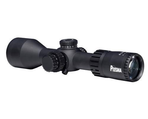 Presma 6-24x50 FFP Compact Rifle Scope - 30mm Tube - Wide Angle - Side Parallax Adjustment [SX6-24X50C]