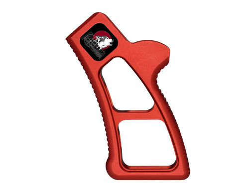 Presma Featureless Skeletonized Rear Pistol Grip, Red [GP32-R]