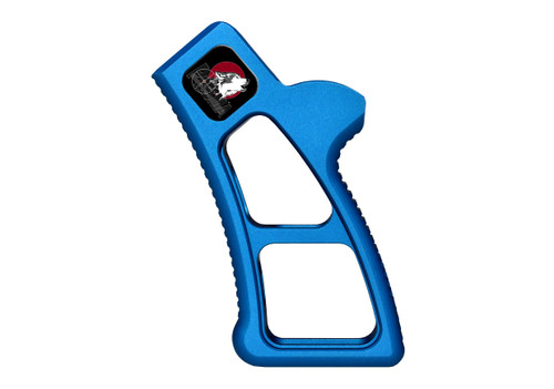 Presma Featureless Skeletonized Rear Pistol Grip, Blue [GP32-BL]