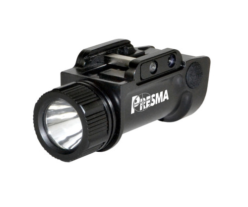 Presma FL03 Pistol / Handgun Tactical Light (1000 Lumens, Rail-Mounted, Rechargeable)