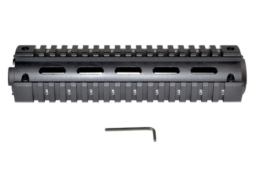 AR-15 8.7" Mid-Length 2pc Drop-In Handguard, for TRIANGLE End Cap [MQRML]