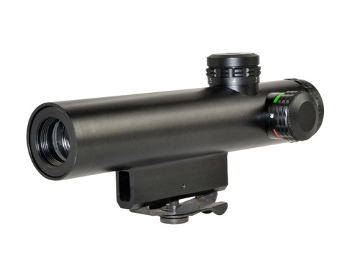 Sniper Grunt 4X20 Compact Red/Green Illuminated Reticle Scope, Duplex with Carry Handle & Picatinny Mounts
