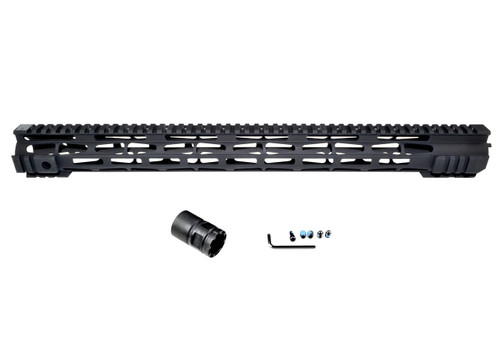 Presma® DPMS .308 M-LOK Series Slim Free Float Handguards, 19.5" Low Profile