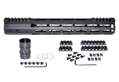 13" Presma® AR-10 LR 308 DPMS LOW Super Light M-LOK Series Free Float Handguard with Partial Top Rail [M38MP/L13]