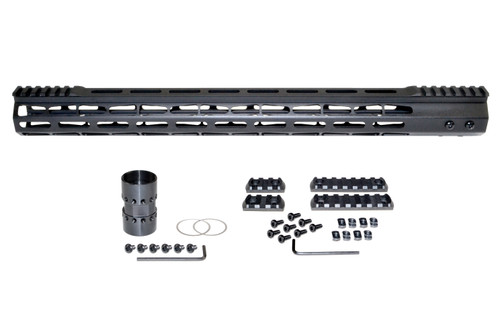 19" Presma® AR-10 LR 308 DPMS LOW Super Light M-LOK Series Free Float Handguard with Partial Top Rail [M38MP/L19]