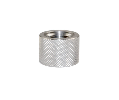 5/8x24 Thread Protector Nut - 0.915" OD - Stainless Steel [BTPR02S]