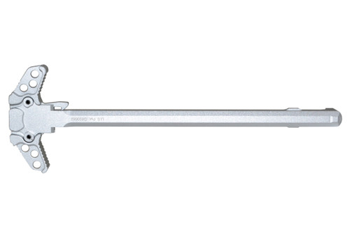 Presma Inc Ambidextrous AR-10 LR 308 Charging Handle, Silver [CH3802-S]