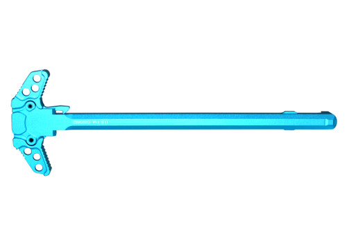 Presma Inc Ambidextrous AR-10 LR 308 Charging Handle, Blue [CH3802-B]