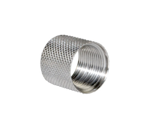 5/8x24 Thread Protector Nut - 0.712" OD - Stainless Steel [BTPR05S]