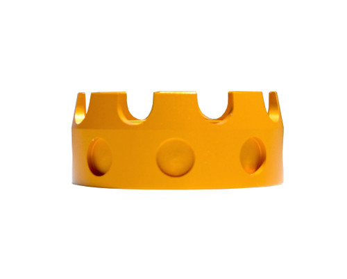 Aluminum Castle Nut for .223/5.56/.308 Buffer Tube Receiver End Plates, Gold