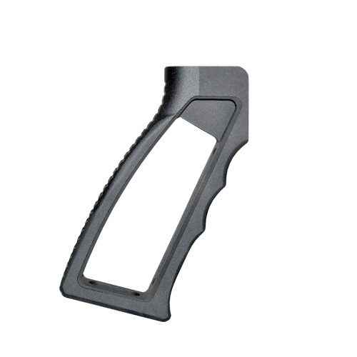 Skeletonized Rear Pistol Grip for 223/5.56/308, Black Anodized Aluminum [GP25]