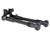 Tall Bipod For Picatinny Handguard Rail, Aluminum, Folding, Height Adjustable 9.75" To 12" (BP05)