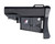 Presma AR15/M16 Mil-Spec Stock w/ Built-In Magazine Carrier, Black.