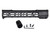12" M-LOK Free Float Handguard for 223/5.56 Upper with Integrated Hand Stop [MMARH12]