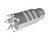 5/8x24 Tactical Competition Grade Muzzle Brake, Stainless Steel - AR .308 [MZ-05-02-SS]
