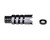 5/8”x32 Shark Muzzle Brake for .358 or 9mm, Steel, Black [MZ-05-04-B]