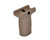 Fixed Polymer Stubby Picatinny Foregrip, Tan [GP23-T]