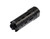 1/2x28 Muzzle Brake for AR-15, Steel, Black [MZ-25-01-B]