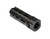 1/2x28 Muzzle Brake for AR-15, Steel, Black [MZ-25-01-B]