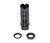 1/2x28 Muzzle Brake for AR-15, Steel, Black [MZ-25-01-B]