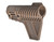 Presma Fixed Polymer Fixed Stock - Fits AR Pistol Buffer Tubes -  Tan [AAST18-T]