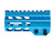 4.2" Blue M-LOK Free Float Handguard for 223/5.56 Uppers [MMARE42-BL]
