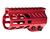 4.2" Red M-LOK Free Float Handguard for 223/5.56 Uppers [MMARE42-R]