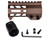 4.2" M-LOK Handguard with Integrated Hand Stop for 223/5.56 Uppers [MMARH42 color options]