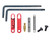 Aftermarket Smith & Wesson M&P 15-22 Non Rotating Trigger and Hammer Pin and Plate Kit, with Anti Walk Pin and Retainer Plates (Choice of colors) ATWP02 series