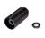 1/2x36 Muzzle Brake for 9mm - Blast Forwarding - Steel - Black [MZ-04-03-B]