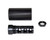 1/2x36 Muzzle Brake for 9mm - Blast Forwarding - Steel - Black [MZ-04-03-B]