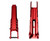 Aftermarket Combo Set for for Remington 870 12 gauge - Saddle Mount & Forend - Aluminum - Red  [MRMK1-R]