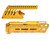 Aftermarket Combo Set for for Remington 870 12 gauge - Saddle Mount & Forend - Aluminum - Gold [MRMK1-G]