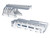 Aftermarket Combo Set for for Remington 870 12 gauge - Saddle Mount & Forend - Aluminum - Silver [MRMK1-S]