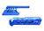 Aftermarket Combo Set for for Remington 870 12 gauge - Saddle Mount & Forend - Aluminum - Dark Blue [MRMK1-DBL]
