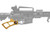 Presma Featureless Skeletonized Rear Pistol Grip, Gold [GP32-GDL]