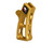 Presma Featureless Skeletonized Rear Pistol Grip, Gold [GP32-GDL]