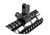 AR Flip-Up Front Backup Sight, Aluminum, Black [MFLFS02]