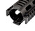 AR-15 6.9" Carbine 2pc Drop-In Handguard, Extended Top Rail, for ROUND End Cap [MQRSLX]