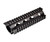 AR-15 6.9" Carbine 2pc Drop-In Handguard, Extended Top Rail, for ROUND End Cap [MQRSLX]