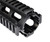 AR-15 8.7" Mid-Length 2pc Drop-In Handguard, for ROUND End Cap [MQRML-A]