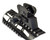 AR Rear Match Backup Sight, Aluminum [MDTRS02]