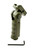 Tactical 5 Position Folding Foregrip, Green