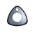 AR Drop In Handguard Replacement End Cap, Triangle Shape