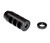 1/2x28 Muzzle Brake, Black Steel - AR-15 (MZ-02-01-B)